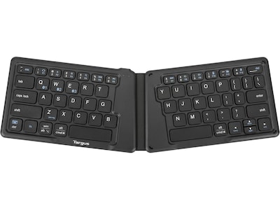 Targus Wireless Ergonomic Folding Keyboard, Black (AKF003US)