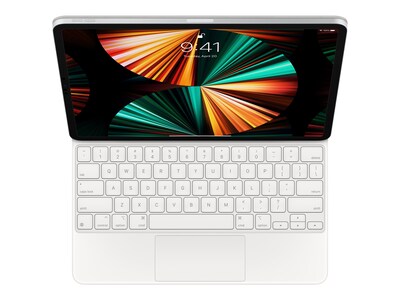 Apple MJQL3LL/A Magic Keyboard Folio for 12.9 iPad Pro, White
