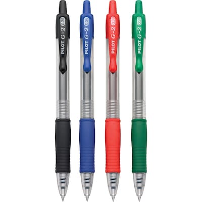Pilot 31294 G2 20 Pack, 0.7mm Gel Ink Rolling Ball Pen in 15 Assorted  Colors