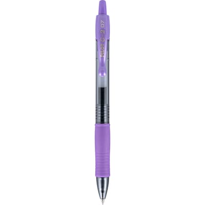 Pilot G2 Retractable Gel Ink Rollerball Pens - Fine Pen Point