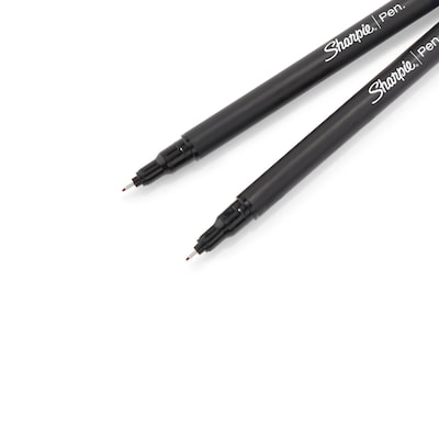  Sharpie Pen Fine Point Pen, 5 Black Pens (1742663) : Office  Products