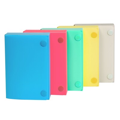 C-Line® 3" x 5" Index Card Case, Assorted Colors, Pack of 24 (CLI58335-24)