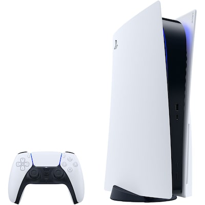 Sony PlayStation 5 Console, 825GB SSD/Integrated I/O Design, White |  Quill.com