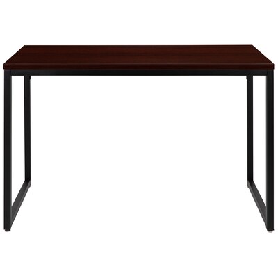 Flash Furniture 47" Tiverton Industrial Modern Commercial Grade Office Computer Desk, Red (GCGF15612MHG)