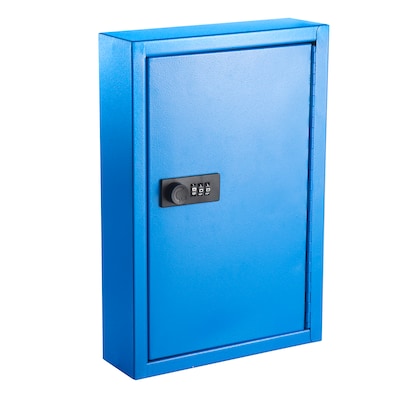 AdirOffice 40-Key Combination Cabinet, Blue (682-40-BLU)