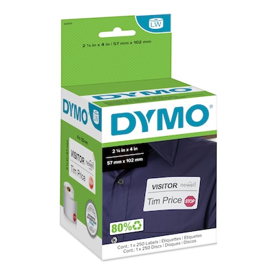 dymo address labels lv-30252