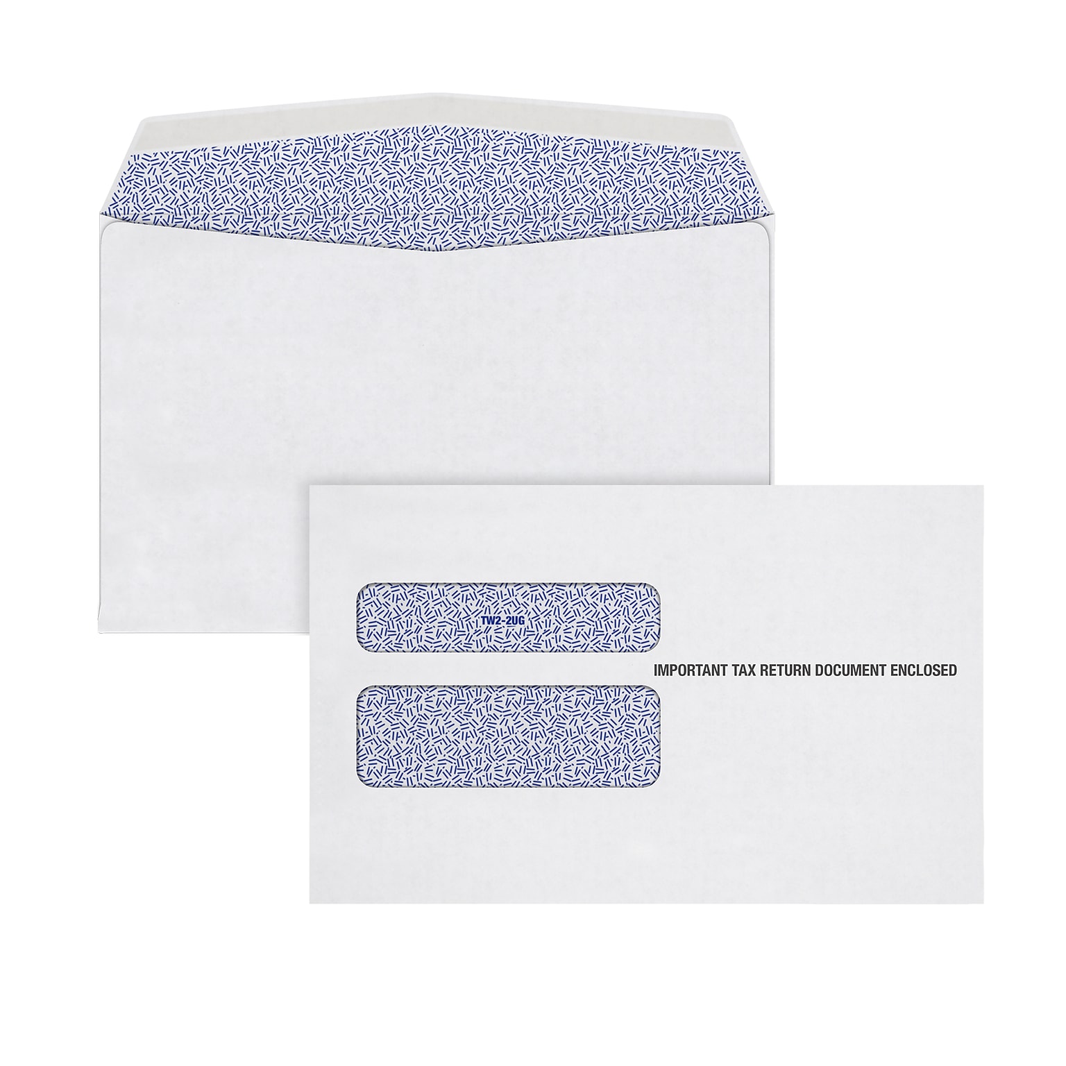 TOPS Tax Form Envelopes, 5 5/8 x 9, White, 100/Pack (7985E100)