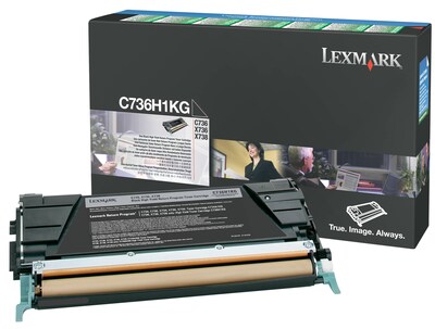 Lexmark C736 Black High Yield Toner Cartridge
