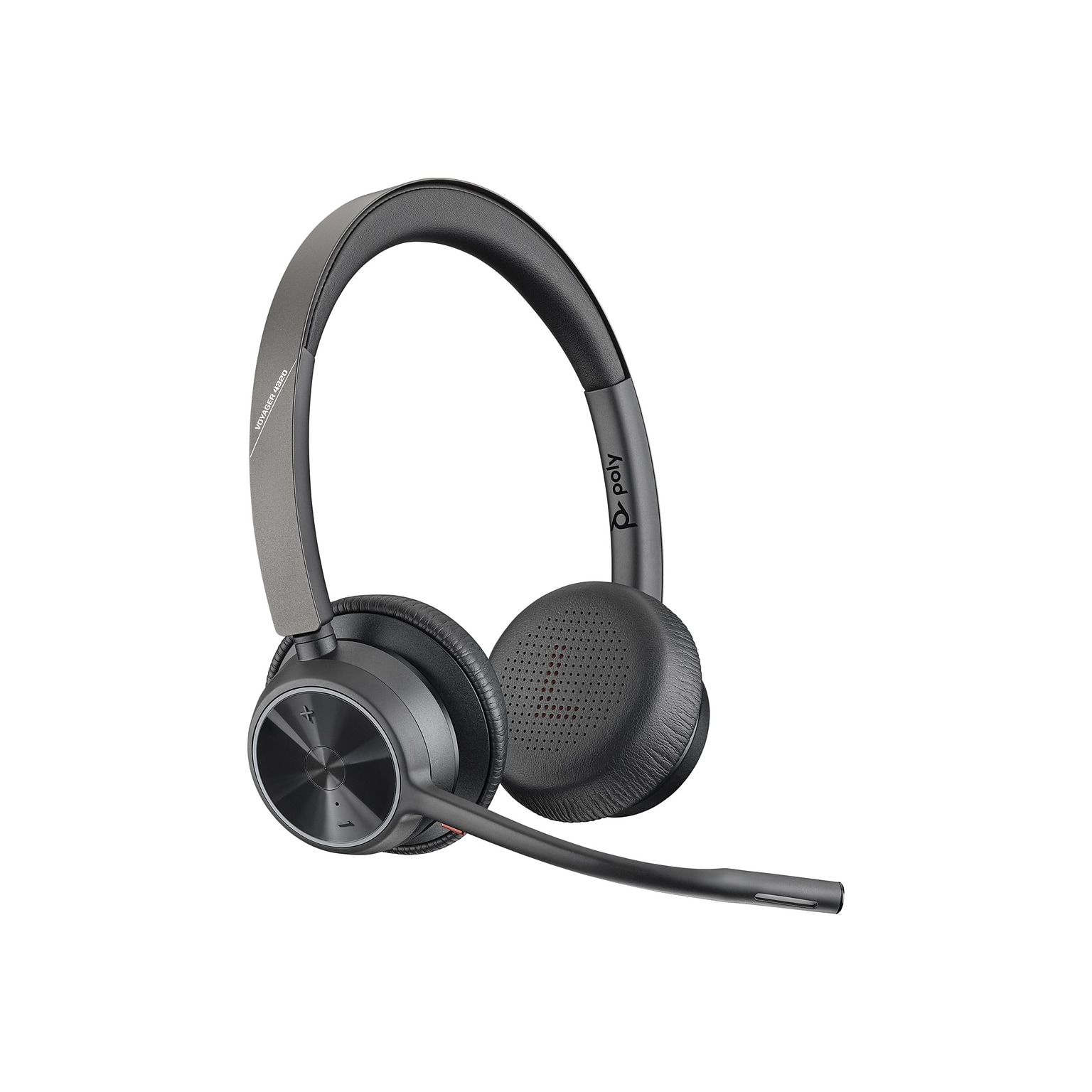 Poly Voyager 4300 UC Series 4320 Bluetooth On Ear Computer Headset (76U50AA)