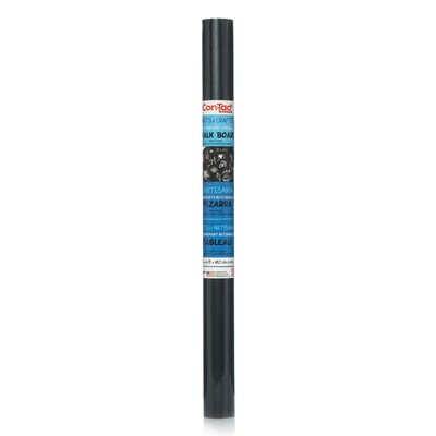 Con-Tact Adhesive Chalkboard Roll, 18" x 6', Black, 3/Bundle (KIT06FC905206-3)