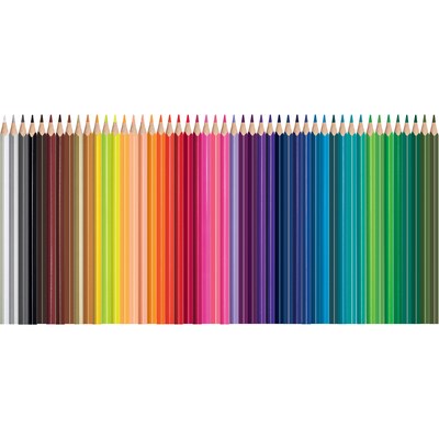 Maped ColorPeps Triangular Colored Pencils, Assorted Colors, 48/Pack (MAP832048ZV)