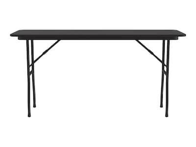 Correll Folding Table, 72 x 18, Black (CF1872TF-07)