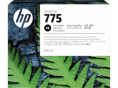 HP 775 Photo Black Standard Yield Ink Cartridge (1XB21A)