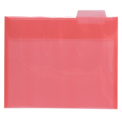 JAM PAPER 2-Pocket School Folder, Assorted Colors, 6/Pack (404738921)