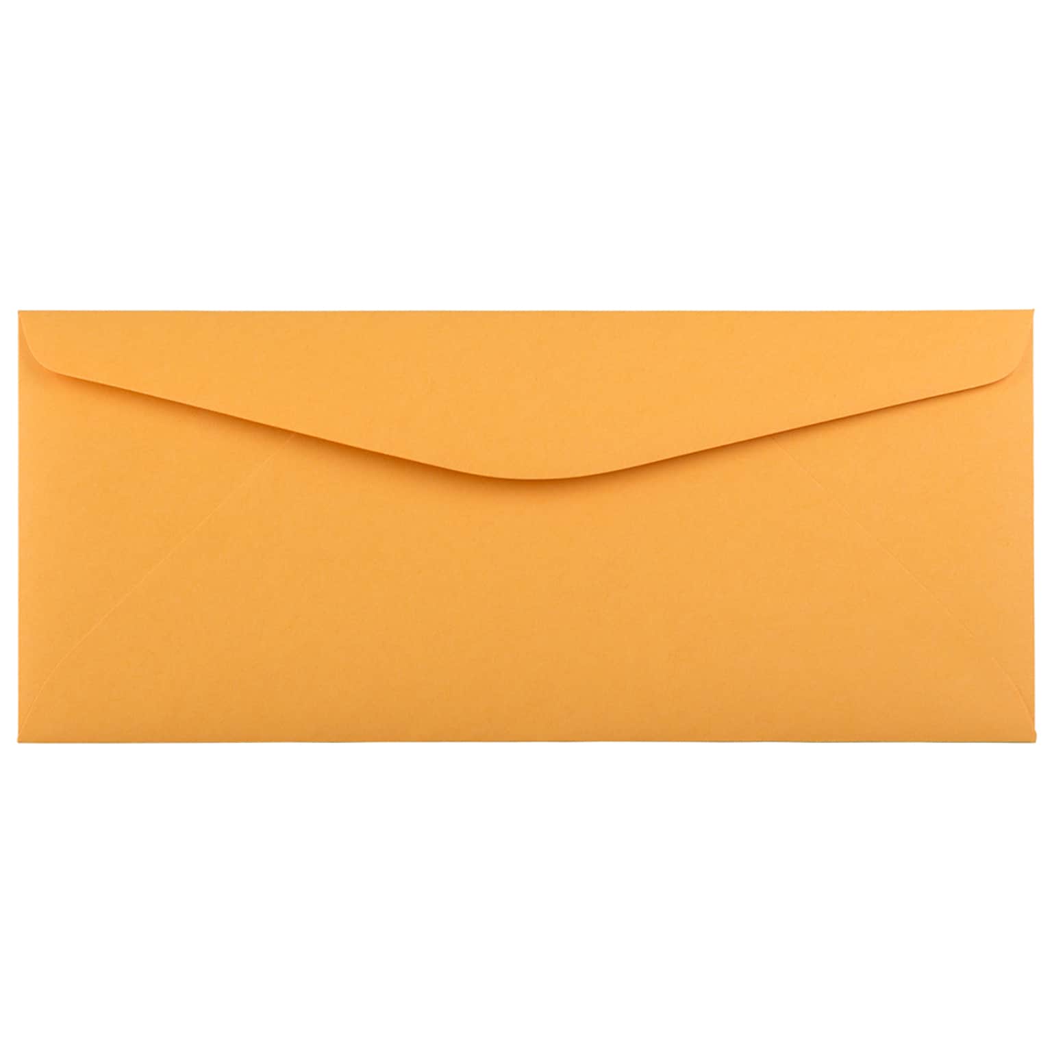 JAM Paper #11 Manila Envelopes, 4 1/2 x 10 3/8, Brown Kraft, 100/Pack (1633180A)