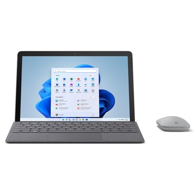 Microsoft Surface Go 3 Multi-Touch 10.5" Tablet, WiFi, 8GB RAM, 128GB SSD,  Windows 11 Home, Platinum | Quill.com