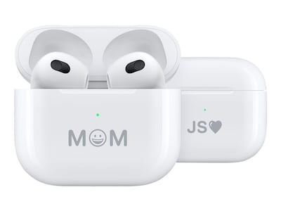 Apple AirPods, 3rd Generation, Wireless Earbuds, Bluetooth, White  (MME73AM/A) | Quill.com