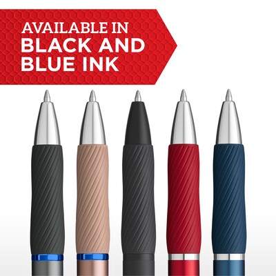 Retractable Gel Ink Pens, Black & Blue - 30 Pack