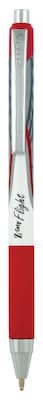 Zebra Z-Grip Flight Retractable Ballpoint Pen, Bold Point, 1.2mm, Red Ink, Dozen (21930)