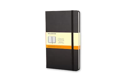Moleskine Professional Notebooks, 3.5" x 5.5", Narrow Ruled, 96 Sheets, Black (701009)