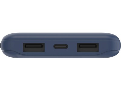 Belkin BOOST CHARGE USB Power Bank, 10000mAh, Blue (BPB011BTBL)