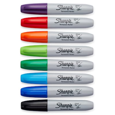 Sharpie 8-Pack Fine Point Assorted Colors Permanent Marker in the Writing  Utensils department at