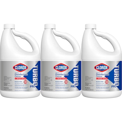 Clorox Turbo Pro All-Purpose Cleaners & Spray Disinfectant, Unscented, 121  oz., 3/Carton (60091CT) | Quill.com