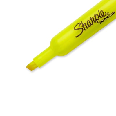 Sharpie Highlighter, Gel Stick, Fluorescent Yellow - 2 highlighters