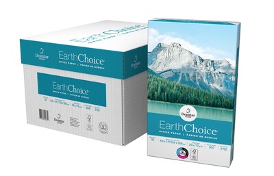 EarthChoice 8.5 x 14 Multipurpose Paper, White, 20 lbs., 92 Brightness, 500 Sheets/Ream, 10 Reams/
