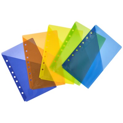 Blue Mesh Zipper Pouches - Varied Sizes 3-Pack, JamPaper Products