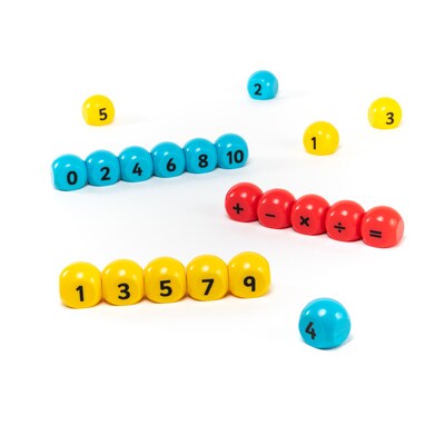 Educational Advantage Magnetic Number Blocks, Set of 16 (EA-62)