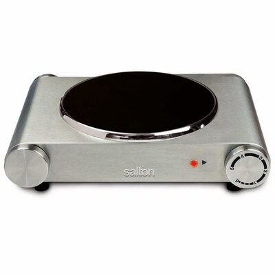 Salton Portable Infrared Cooktop Single (ID1350) | Quill.com
