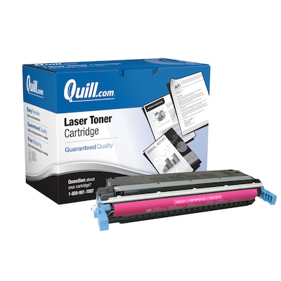 Quill Brand® Remanufactured Magenta Standard Yield Toner Cartridge  Replacement for HP 645A (C9733A) | Quill.com