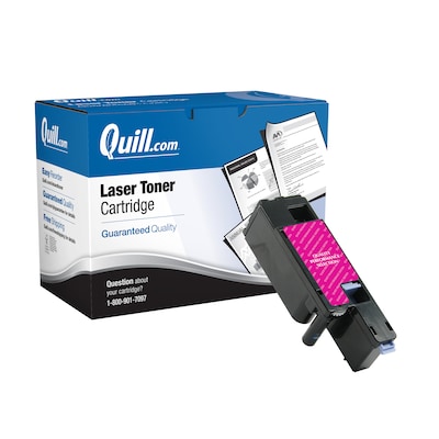 Quill Brand® Remanufactured Magenta High Yield Toner Cartridge Replacement for Dell 1250/1350/1355/C1760/C1765 (5GDTC)