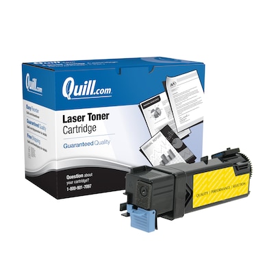 Quill Brand® Remanufactured Yellow High Yield Toner Cartridge Replacement for Xerox 6500/6505 (106R01596/106R01593)