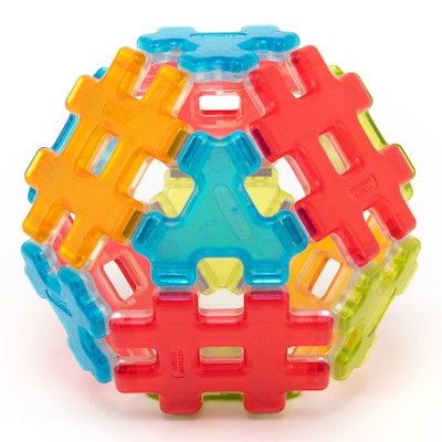 Polydron Hashmag Building Sets, 24 Pieces/Set (PY-558000)