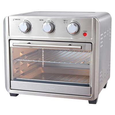Brentwood Select 24-Qt. 1,700-Watt Stainless Steel Convection Air Fryer Toaster Oven, (AF-2410S)