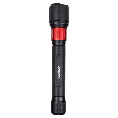 Dorcy 10" 2,000-Lumen USB Rechargeable Flashlight with Powerbank, Black (41-4328)