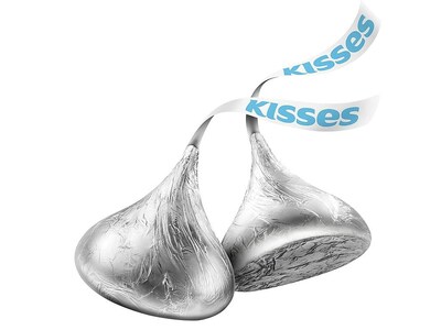 HERSHEYS KISSES Milk Chocolate Pieces, 56 oz., 330/Bag (HEC12295)