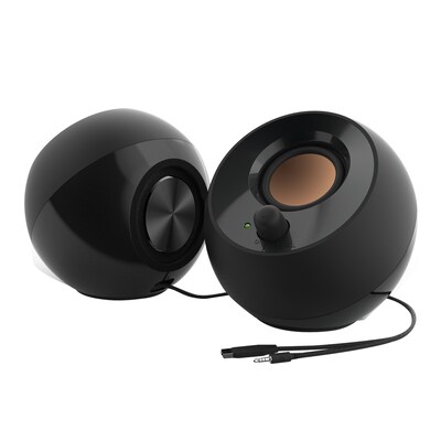 Creative Pebble Computer Speaker, Black (MF1680AA000)