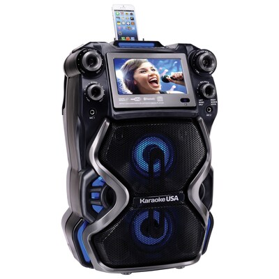 Karaoke USA Portable Professional CDG/MP3G Karaoke Player with 7" TFT Digital Color Screen (GF920)