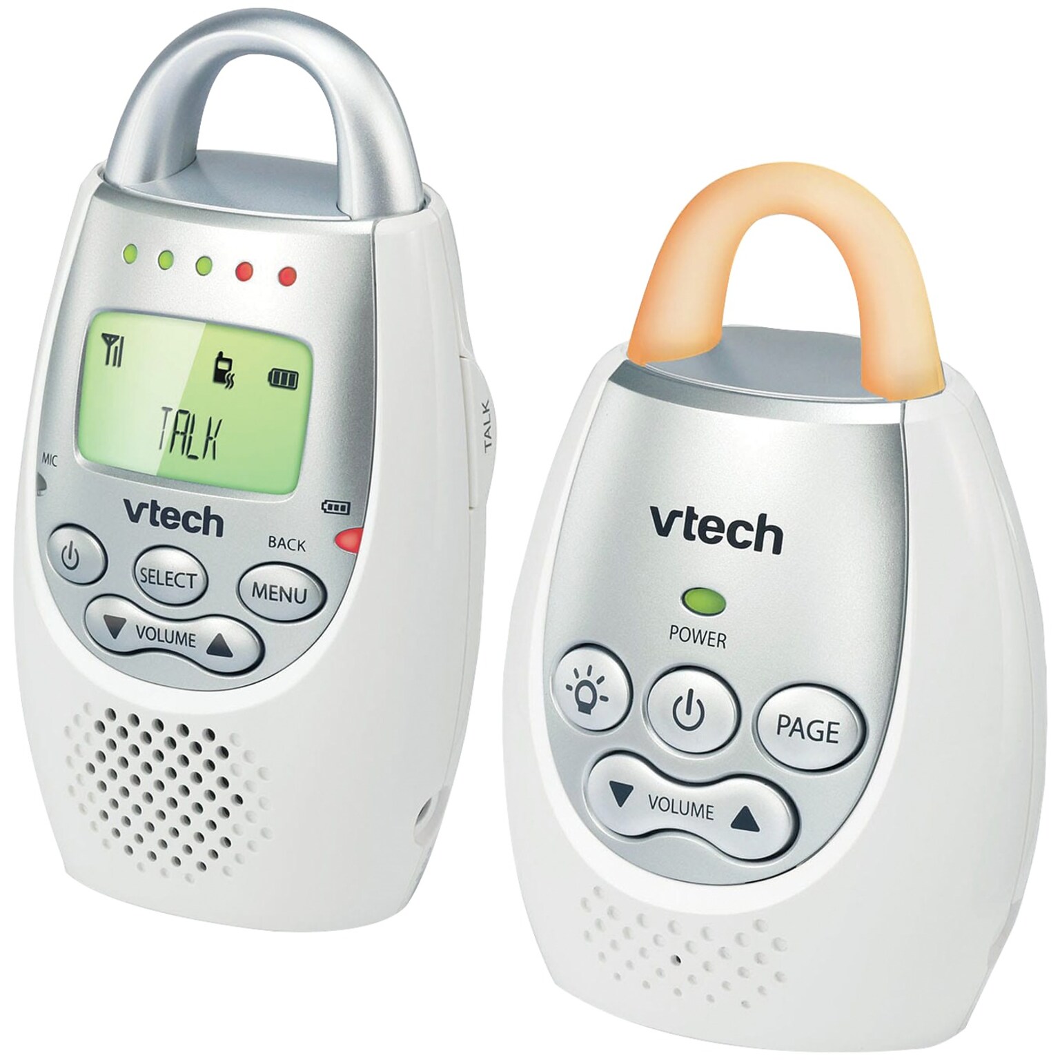 VTech Safe&Sound Digital Audio Baby Monitor, Multicolored (DM221)