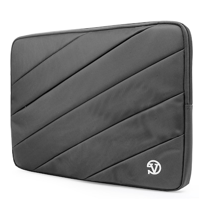 Vangoddy Nylon Sleeve Case for 13.3 inch Laptop, Grey (PT_NBKLEA100_HP)