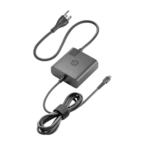 HP 65 W USB Travel Power Adapter, Black, for Notebook/Tablet PC (HPX7W50AA)  | Quill.com