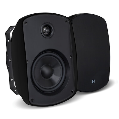 Russound Acclaim 5 Series OutBack 6.5-In. 2-Way MK2 Outdoor Speakers, Black (5B65mk2-B)