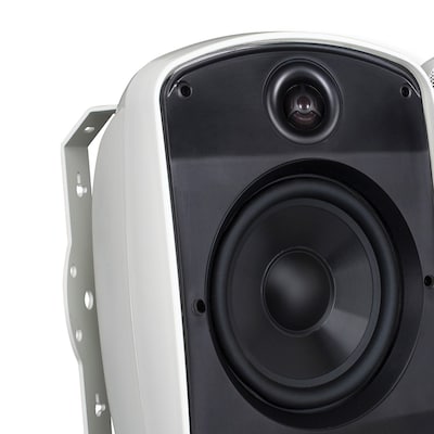 Single point stereo store speaker