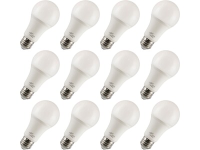 Viribright 15-Watt Cool White LED General-Purpose Bulb, Dozen (651639-12ES)