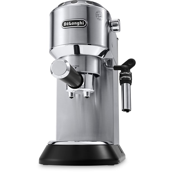 DeLonghi Dedica Deluxe 15-Bar Pump Espresso Machine with Rapid Cappuccino  System in Stainless Steel | Quill.com
