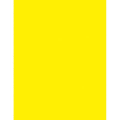 Pacon Card Stock, Lemon Yellow, 8-1/2" x 11", 100 Sheets Per Pack, 2 Packs (PAC101172-2)