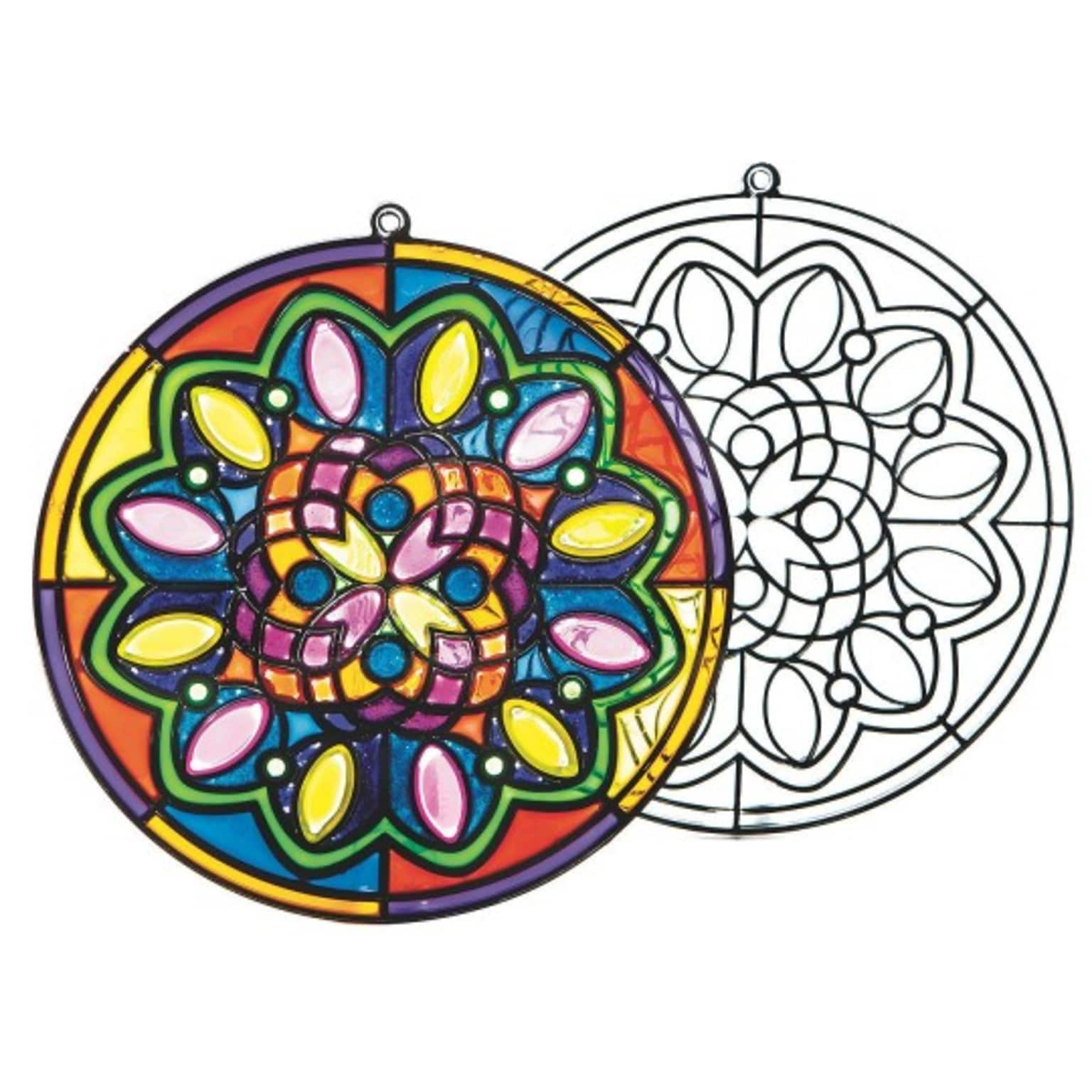 Wing Art Supplies Co Ltd, Mandala Sun Catcher Pk/12, (SG859)